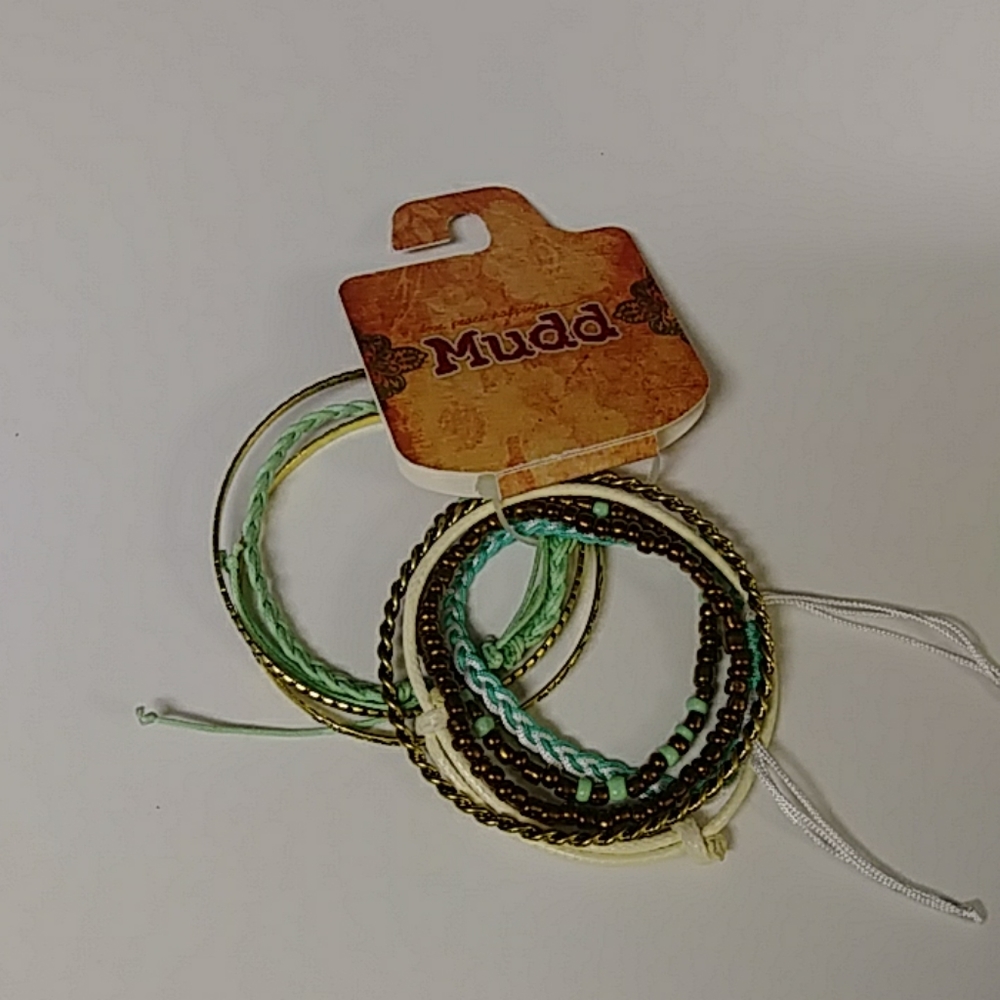 A bracelet set form Mudd.   nwt....